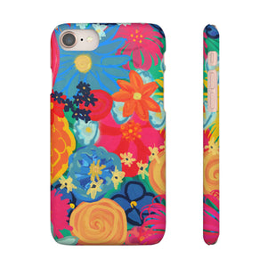 Bespattered Facade Bold Florals Snap Case
