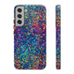 Bespattered Facade Party Time Rainbow Confetti Dots Tough Case