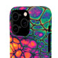 Bespattered Facade Neon Butterfly Snap Case