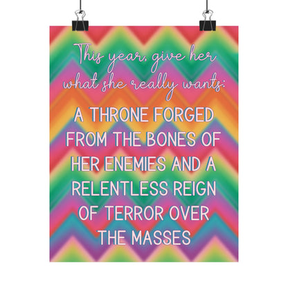 Bespattered Facade "Give Her What She Wants" Giclée Archival Matte Paper Prints