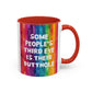 Bespattered Facade All-Seeing Butthole Rainbow Mug | Eight Colors | 11oz or 15oz