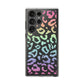 Bespattered Facade Pastel Rainbow Leopard Clear Case