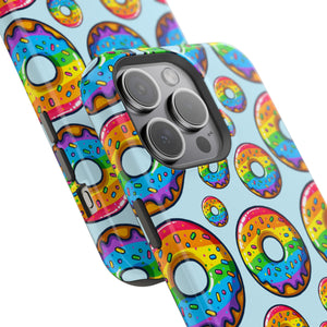 Bespattered Facade Rainbow Sprinkle Donut MagSafe Tough Case
