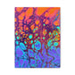Bespattered Facade Fluid Art Abstract Painting Stretched Matte Canvas Art Prints | Multiple Sizes
