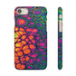 Bespattered Facade Neon Butterfly Snap Case