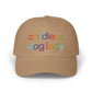 Childless Dog Lady Rainbow Embroidered Classic Cap (10 Hat Colors)