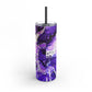 Bespattered Facade Purple Haze Maars Maker Skinny Matte Tumbler 20oz