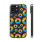 Bespattered Facade Rainbow Sprinkle Donut Clear Case