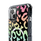 Bespattered Facade Pastel Rainbow Leopard MagSafe Clear Impact Case