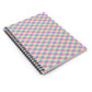 Bespattered Facade Prismatic Spiral Notebook - Lined Pages