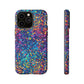 Bespattered Facade Party Time Rainbow Confetti Dots Tough Case