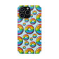 Bespattered Facade Rainbow Sprinkle Donut Slim Case