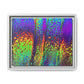 Bespattered Facade Neon Lava Framed Canvas Art Print | 3 Frame Colors | Multiple Sizes