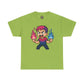 Bi-Furious Cartoon Pride Tee – Unisex Heavy Cotton Shirt for Gamers, Comic Fans & LGBTQ+ Allies