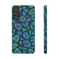 Bespattered Facade Emerald Leopard Snap Case