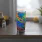 Bespattered Facade Rainbow Vagabond Spill-Resistant Lid Stainless-Steel Tumbler 20oz