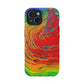 Bespattered Facade Rainbow Vortex Impact-Resistant Case