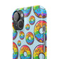 Bespattered Facade Rainbow Sprinkle Donut Slim Case