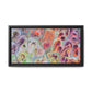 Bespattered Facade Dragon Scales Framed Canvas Art Print | 3 Frame Colors | Multiple Sizes