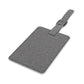 Bespattered Facade Rainbow Stripes Saffiano Polyester Luggage Tag