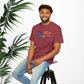 Bespattered Facade Rainbow Cheers Queers Colorful LGBTQ+ Pride Premium Unisex Comfort Colors Garment Dyed 100% Cotton T-Shirt