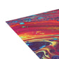Bespattered Facade Rainbow Rings Postcards (no envelopes) | Sets of 10, 30, or 50