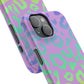 Bespattered Facade Rainbow Leopard Snap Case