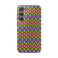 Bespattered Facade Rainbow Chevron Tiles Impact-Resistant Case