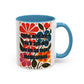 "Come with Me and You'll See..." Rainbow Flowers Mug | Eight Colors | 11oz or 15oz