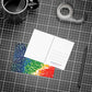 Bespattered Facade Rainbow Seaside Postcards (no envelopes) | Sets of 10, 30, or 50