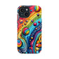 Bespattered Facade Rainbow Vomit MagSafe Tough Case
