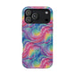 Bespattered Facade Rainbow Nebula Impact-Resistant Case