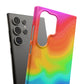 Bespattered Facade Rainbow Heat Map Snap Case