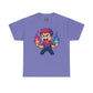 Bi-Furious Cartoon Pride Tee – Unisex Heavy Cotton Shirt for Gamers, Comic Fans & LGBTQ+ Allies