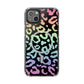 Bespattered Facade Pastel Rainbow Leopard MagSafe Clear Impact Case