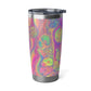 Bespattered Facade Rainbow Sherbet Vagabond Spill-Resistant Lid Stainless-Steel Tumbler 20oz