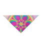 Bespattered Facade Neon Flower Pet Bandana