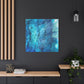 Bespattered Facade Resin Petri Macro Photograph Stretched Matte Canvas Art Prints | Multiple Sizes