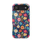 Bespattered Facade Colorful Flowers Impact-Resistant Case