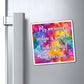 Bespattered Facade "Morning Routine" Refrigerator Magnet