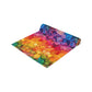 Bespattered Facade Rainbow Ink Dots Table Runner (2 sizes)