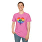 Bespattered Facade Rainbow Extraterrestrial Pride Unisex Softstyle T-Shirt