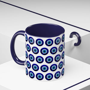 Bespattered Facade Evil Eye Mug | Three Colors | 11oz