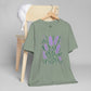 Lavendar Bella Canvas Unisex Jersey Short Sleeve Tee