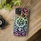 Bespattered Facade Pastel Rainbow Leopard MagSafe Clear Impact Case