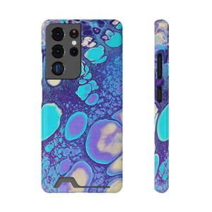 Bespattered Facade Persephone Phone Case With Card Holder
