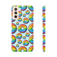 Bespattered Facade Rainbow Sprinkle Donut Slim Case