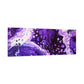 Bespattered Facade Purple Haze Stretched Matte Canvas Art Prints | Multiple Sizes