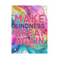 Bespattered Facade Make Kindness Great Again Plastic Yard Sign