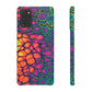 Bespattered Facade Neon Butterfly Snap Case